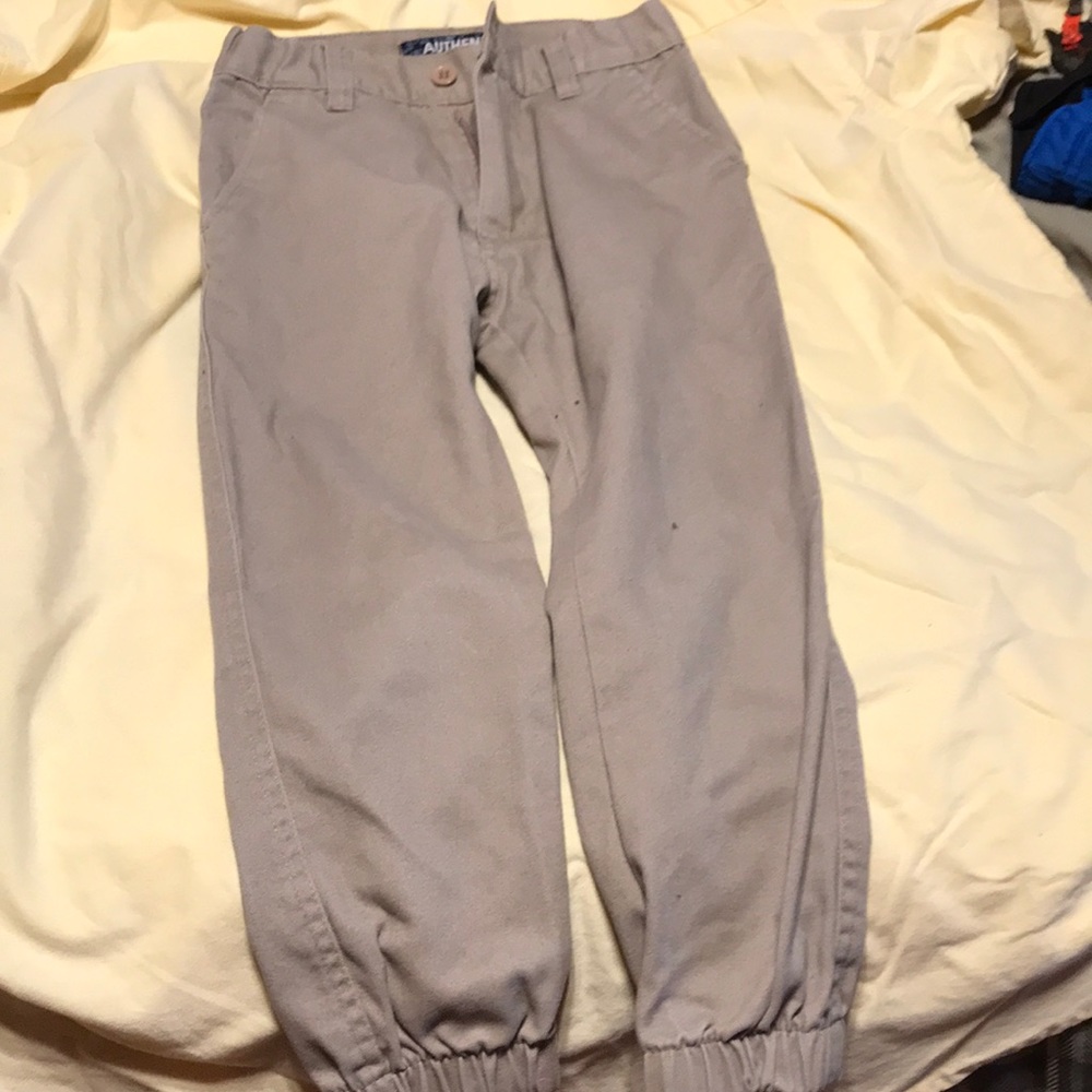 Tan boys pants